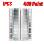 1-20pcs Breadboard 400 830 Point PCB Board MB-102 MB102 Test Develop Nodemcu Raspberri PI 2 lcd High Frequency 40pin Dupont Line