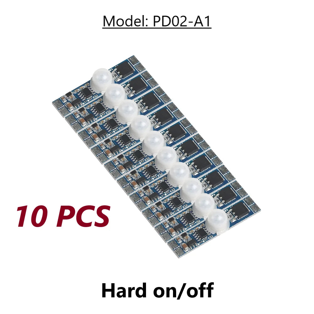 DC12V 24V New Lead-free Sensing Module 8A Pir Motion/ IR Hand Wave/Touch Sensor Module for LED Cabinet Light