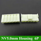 5/10/30/50/100Pcs NV5.0mm Pitch 5.0mm 2P 3P 4P 5P 6P Connector With Housing Straight Neddle Terminal Socket Replaces JST Plug