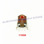 Kailh 5/7/8/9/10/11mm Rotary Mouse Scroll Wheel Encoder 1.74 mm hole 20-40g force for PC Mouse alps encoder