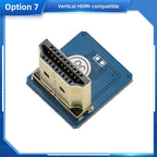 Anti-interference Ribbon FPV HDMI-Compatible Connector Flexible Flat Cable Raspberry Pi 4 Micro Mini HDMI-compatible Orange Pi