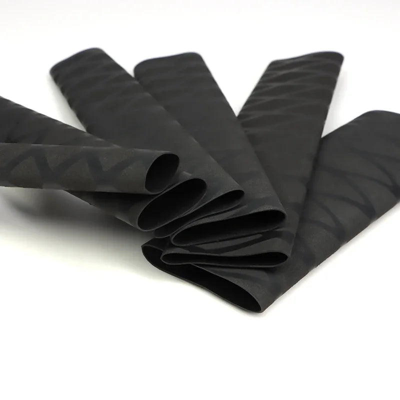Black Non-Slip Heat Shrink Tube ID15 18 20 22 25 28 30 35 40 45 50mm for Fishing Rod Grip DIY Heat Shrink Wrapping Shrink Tubing