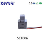 YHDC Split Core Current Transformer SCT006 Rated Input 1A/5A/10A/20A Output 1mA/2.5mA/5mA/10mA/20mA/25mA Accuracy 1%/0.5%