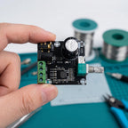Amplifier Board Module Class D PAM8610 Digital Power Amp Board 12V with Delay Dual Channel Multiple Protection 15W X 2