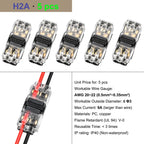 Cable Terminal Electric Wire Connector Clamp Block Quick Splice Scotch Lock Crimp for LED Car Wiring Joint Kit Tool Accessories