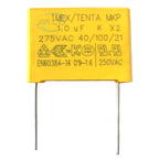 5pcs X2 Safety capacitor 27.5mm 275VAC 275V 1uF 1.2uF 1.5uF 2uF 2.2uF 3.3uF Polypropylene film capacitor