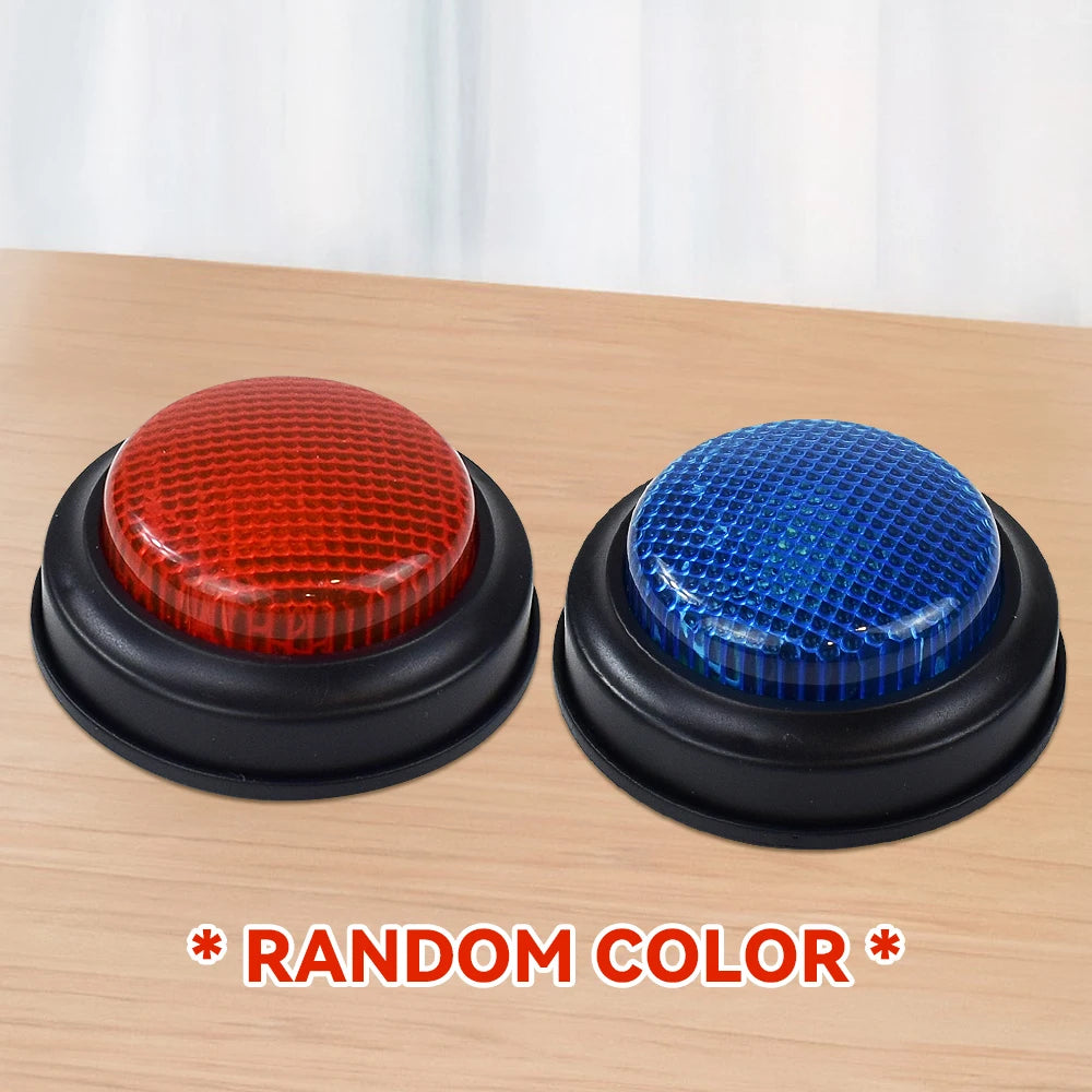 1/2/4/8-piece Buzzer Buttons Game, Answer Buzzers for Game Quick Desktop Quick Answer Games for Kids Classroom, Quizzes Party