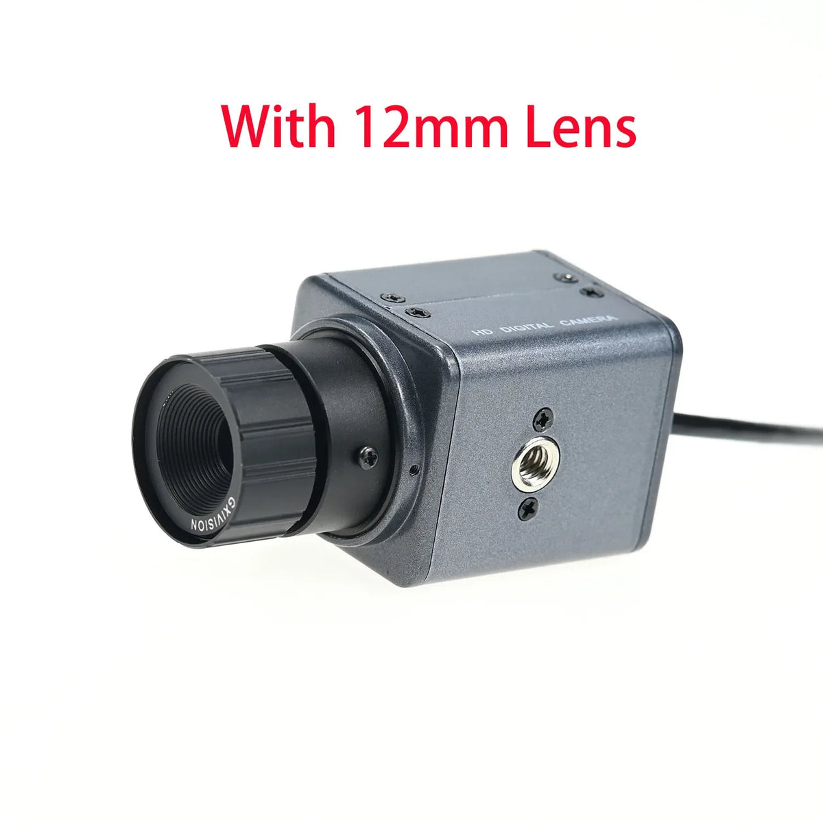 OV9281 120FPS Global Shutter 720P USB Case Camera ,Monochrome, Golf Simulator Webcam,5-50mm Zoom CS Lens,High Frame Rate Capture