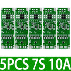 1~5PCS BMS 7S 24V 10A 15A 20A 30A Li-ion 18650 Battery Charge Board With Balance Function Short Circuit / Temperature Protection