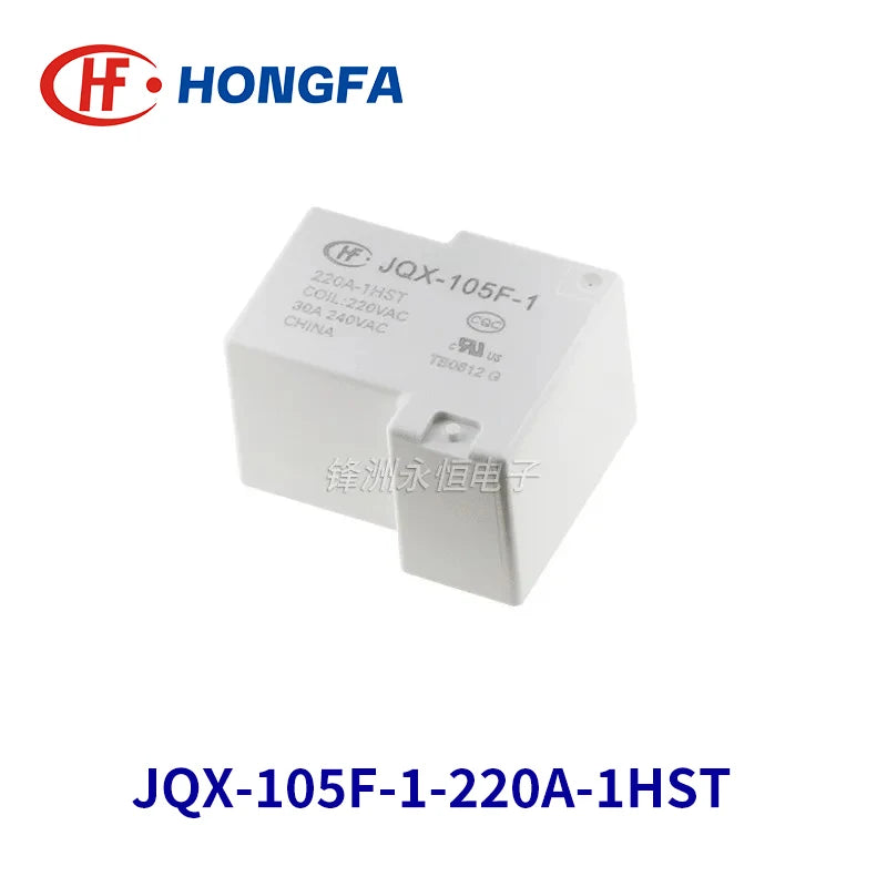 1Pcs New Original HF/ JQX 105F -1 -005D 012D 024D -1HS 30A 240VAV 4PIN DC5V 12V 24V Relays HF105F-1-005D-1HS JQX-105F-1-220A-1HS
