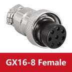 5PCS Docking Connector GX16 Aviation Plug Male Female 16mm 2/3/4/5/6/7/8/9/10 Pin Socket Circular Aviation Connector