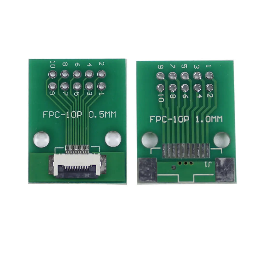JCD 1Piece FPC/FFC Flat Cable Transfer Plate  0.5mm 1mm to 2.54mm Spacing Connector Flexible Flat Cable Adapter Board