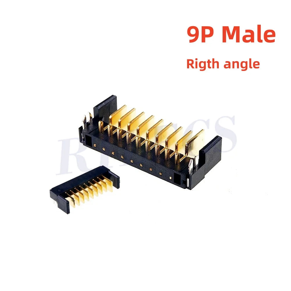 5 20Pcs Blade Male Battery Connector 2.0 MM Pitch 3 4 5 6 7 8 9 10 11 12 Position Right Angle Through Holes Straight PCB Header