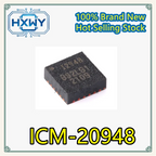 (1/5pcs) ICM-20948  I2948  QFN24 package  IC chip  Electronics  Low stock  Integrated circuit  Best-seller   Fast dispatch