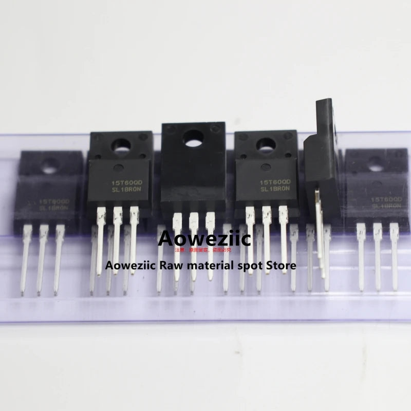Aoweziic   2019+ 100% New  Original  SGT15T60QD1F 15T60QD TO-220F inverter IGBT Tube 15A 600V