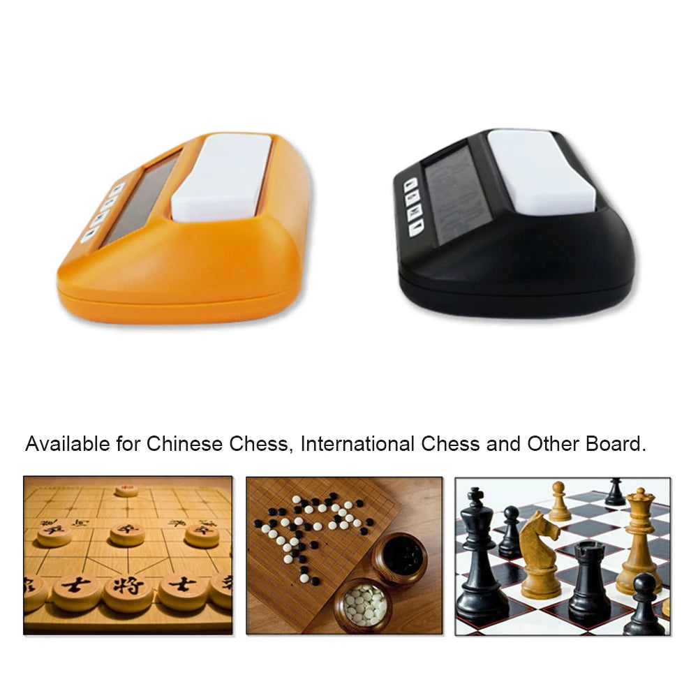 3-in-1 Multifunction Portable Chess Clock Digital Chess Timer for Board Games Professional Calculagraph  Time-meter with Alarm