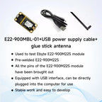 170/433/868/915Mhz LoRa SX1262 Wireless Transceiver CDSENET E22 Series 22-33dBm Low Power 5-16km SMD TCXO Transmitter Receiver