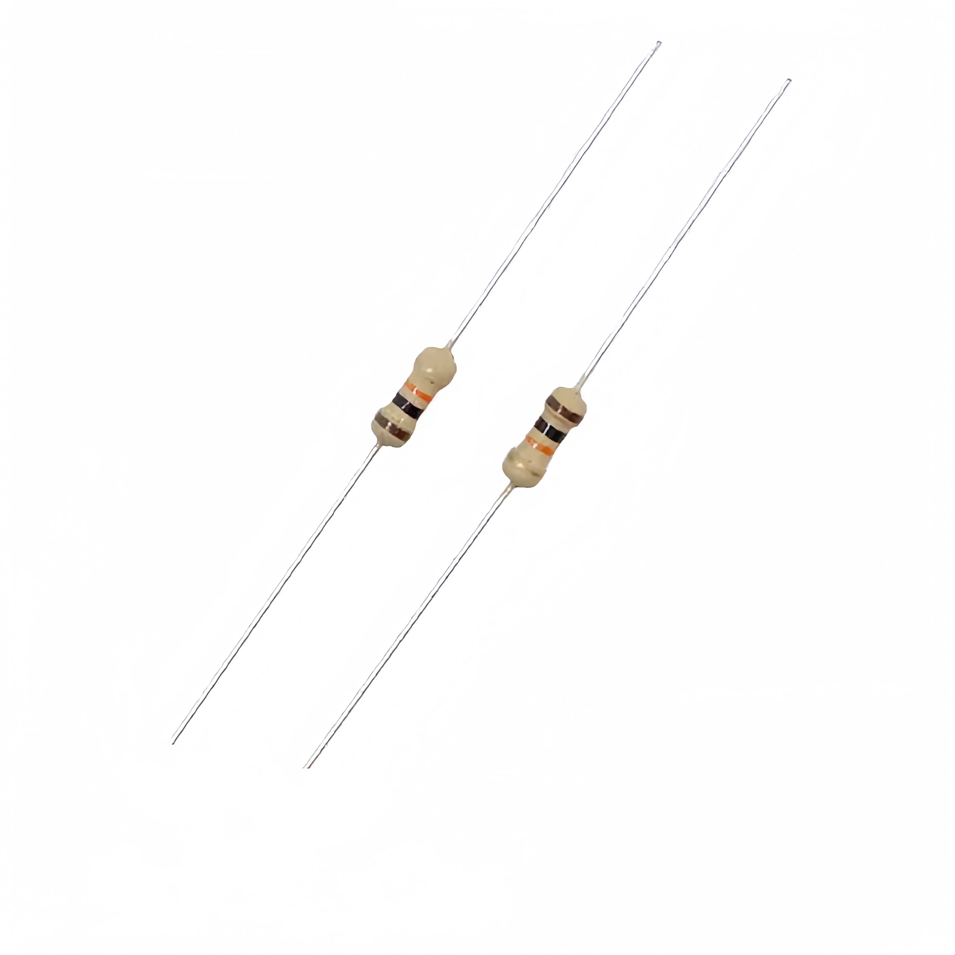 1000PCS 1/4W Carbon Film Resistor 5% 1R 1M 10R 100R 220R 330R 1K 2.2K 3.3K 4.7 6.8K 9.1 10K 22K 47K 100K 100 220 330 470 910 Ohm