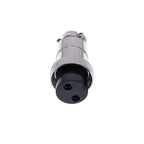 GX20 Metal Aviation Connector 2 3 4 5 6 7 8 9 10 12 14 15 Pin Male Female Plug Socket Panel Mount Flange Circular Cable Joint