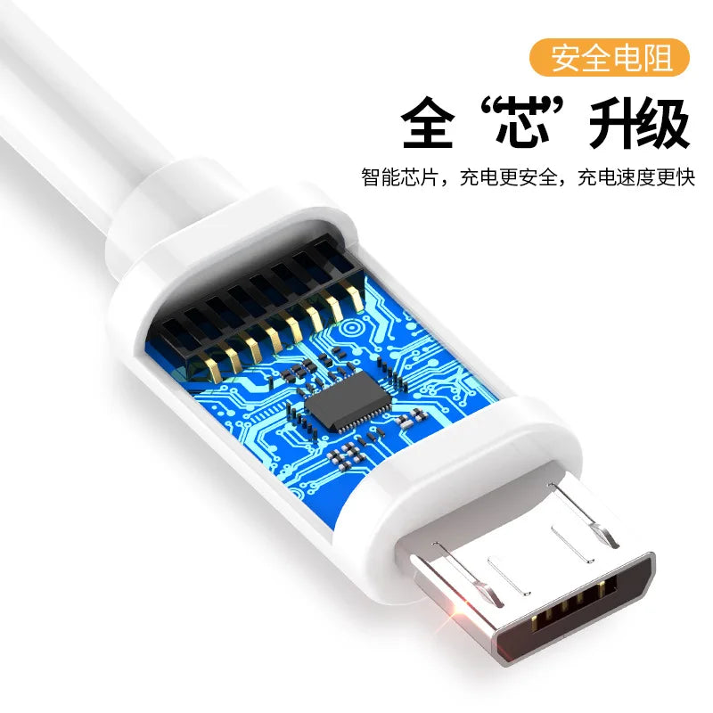 Micro USB Cable Fast Charging For Redmi 7 Note 5 Mobile Phone Microusb USB Cable For Samsung S6 S7 Micro USB Cable 25cm-12m