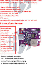 22.5W Power Bank Bidirectional Fast Charging Mobile Power Module Circuit Board With Digital/Light Type-C USB Suppor PD/QC3.0 2.0