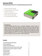 SPS30 Fine Dust Sensor (PM) Wiring SENSIRION Life of 8 years Pm2.5 Sensor SPS-30