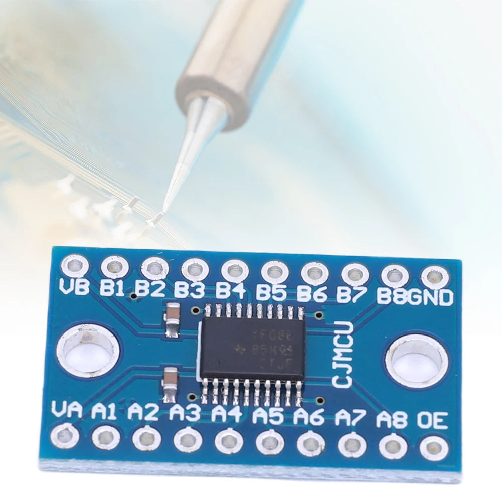 TXS0108E Logic Level Shifter Bi-Directional Module High Speed 8 Channel Logic Level Switching Shifter for Raspberry Pi