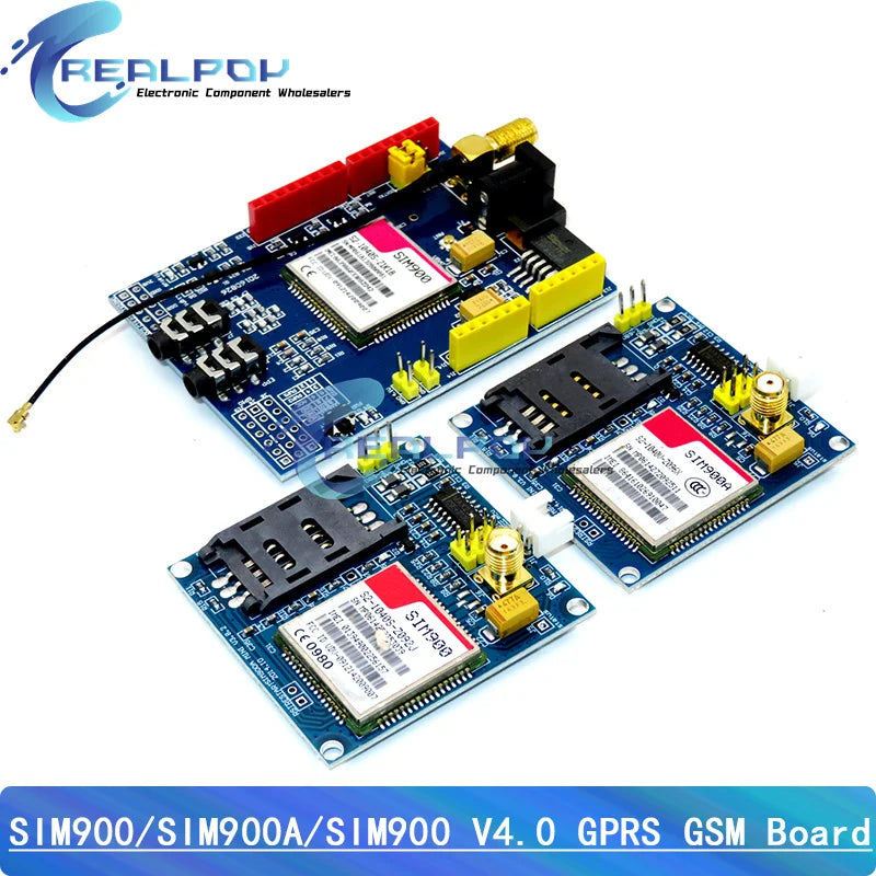 SIM900A / SIM900 V4.0 GPRS/GSM Shield Development Board Quad-Band Module For Arduino Compatible