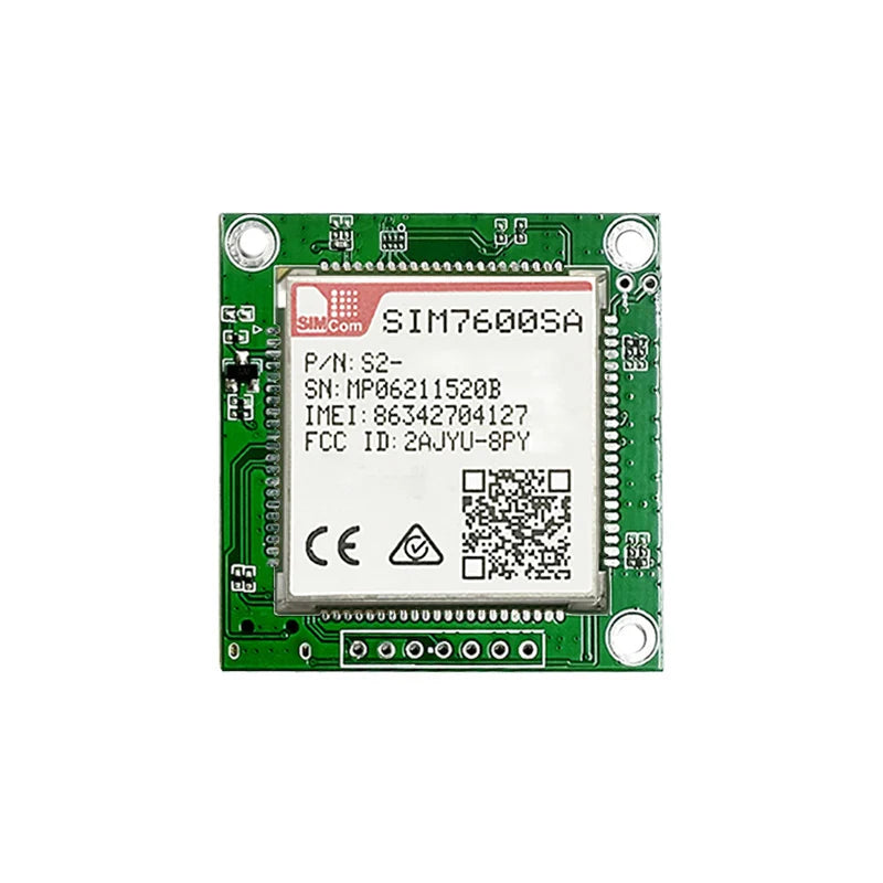 SIM7600E SIM7600G SIM7600SA Development Core Board SIMCOM 4G LTE CAT1 Module Support GNSS 4G Modem With Antenna Breakout Kit