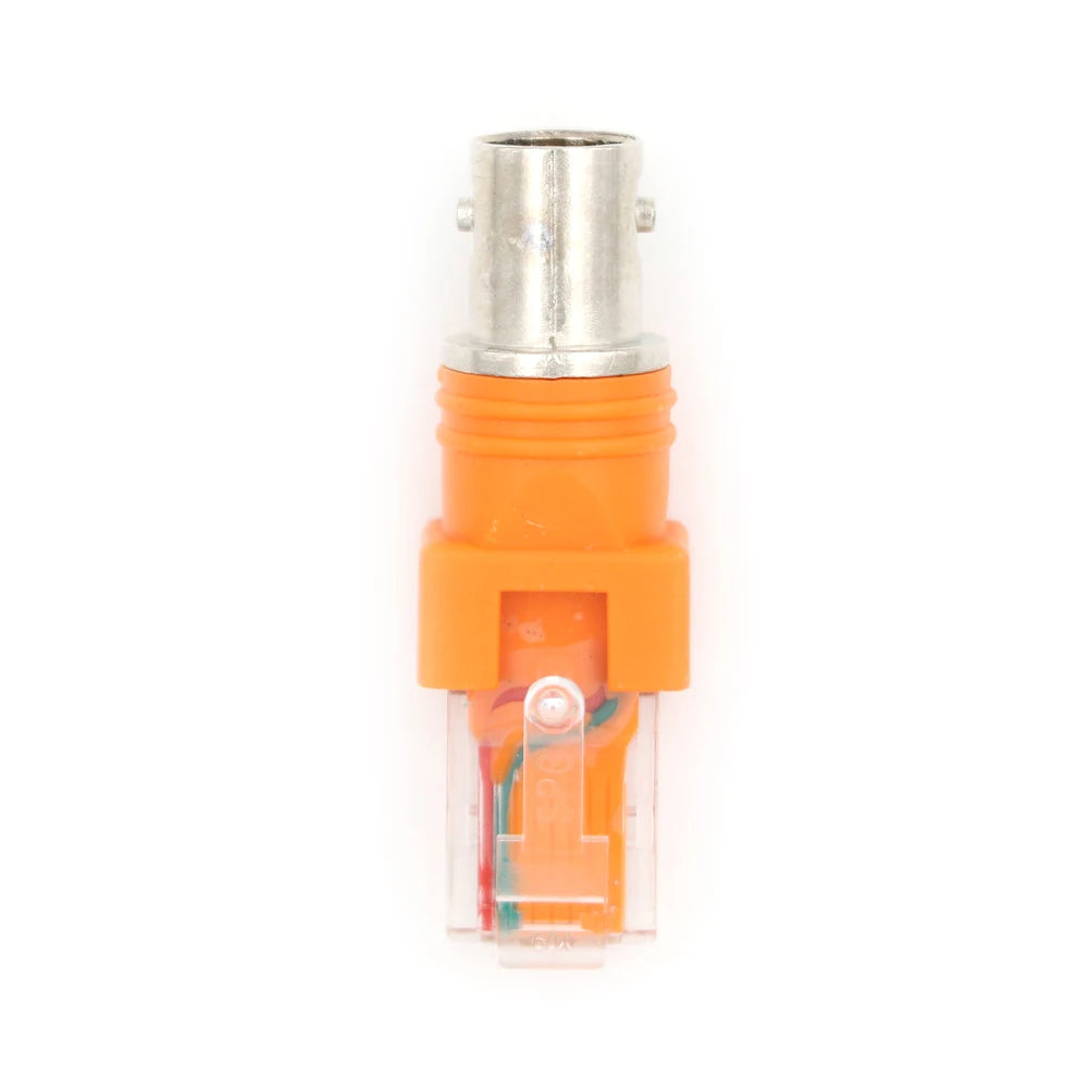 [NC]BNC Female To RJ45 Male Coaxial Coupler Adapter RJ45 To RF Connector[NC]