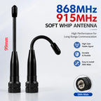 GIZONT LoRa 868MHz 915MHz Soft Antenna SMA Small Antenna For Meshtastic ESP32 Board Lora32u4 II Internet WiFi Antena Low VSWR