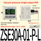 Vacuum Digital Display Pressure Switch High Precision Pressure Gauge Positive and Negative Pressure ISE30A ZSE30A Pneumatic