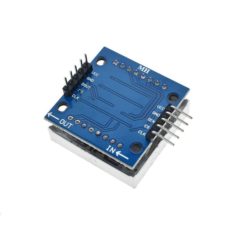 MAX7219 dot matrix module microcontroller module display module finished goods , Can be together for arduino programming