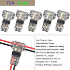Cable Terminal Electric Wire Connector Clamp Block Quick Splice Scotch Lock Crimp for LED Car Wiring Joint Kit Tool Accessories
