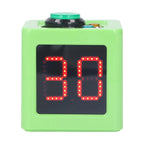 Poker Shot Clock with 1.4in Display 4 Sides Cube Timer 5-Level Brightness No Battery for Poker Casino Chess Tournament