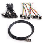 GX16 Aviation Plug Socket with Wire 2/3/4/5/6/7/8/9/10 Pin Female to Female Cable Connector 250V 4~7A  Abutment Aviation Joint