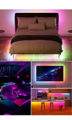 WS2812B RGBIC Individually Addressable COB LED Strip WS2812 High Density 60/100/160Leds/m 5mm/10mm COB Led Light DC5V