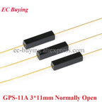 20Pcs/5pcs Reed Switch Magnetic Induction Switch Normally Open Normally Closed NO NC Conversion Sensor Induction 4*28MM 1.8*10