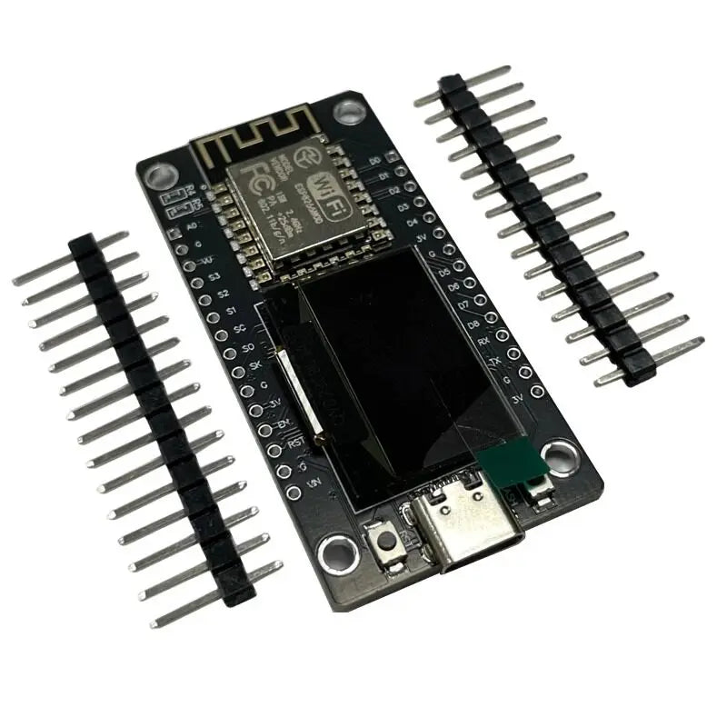 NodeMCU ESP8266 development board ESP-12F WiFi module IoT with 0.96 OLED display