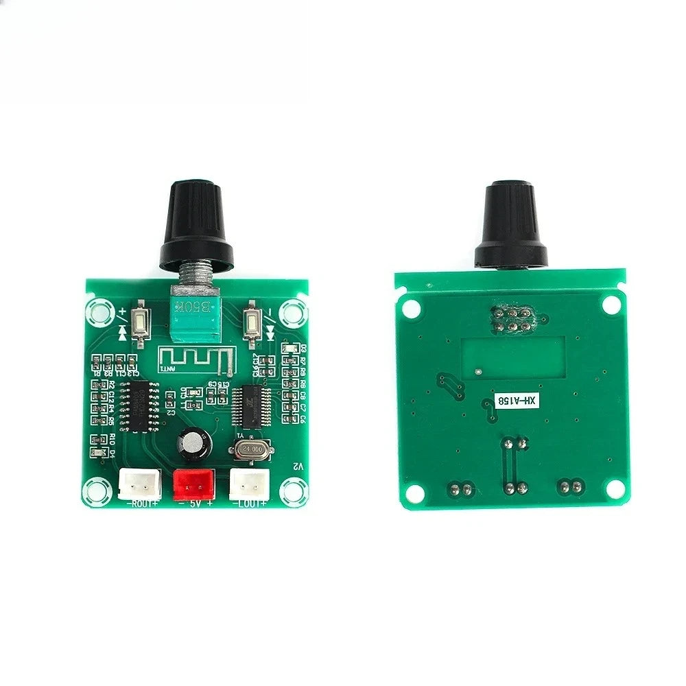 XH-A158 Ultra-clear Bluetooth 5.0 Power Amplifier Board Module PAM8403 Small Power DIY Wireless Speaker Amplifier Board Dual 5W