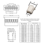5pcs PA 2.0mm PAP to Female Dupont Wire 2/3/4/5/6/7/8/9/10P PA2.0 26AWG 20cm Cable Connector PAP-04V-S PAP-05V-S
