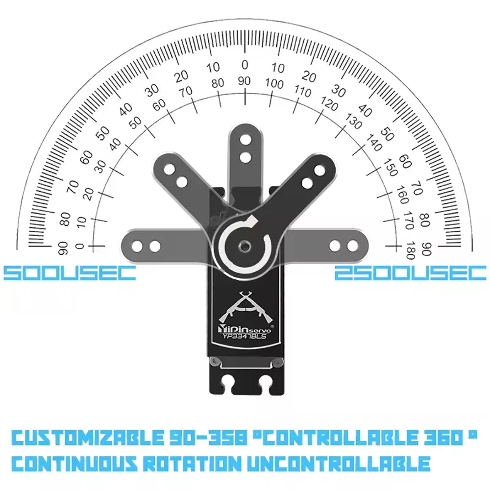 70kg AK70 47kg Brushlessfor Servo PWM Magnetic Coding Servo Motor CNC Aluminium Shell Metal Gear for Rc Car 1/8 1/10 1/12