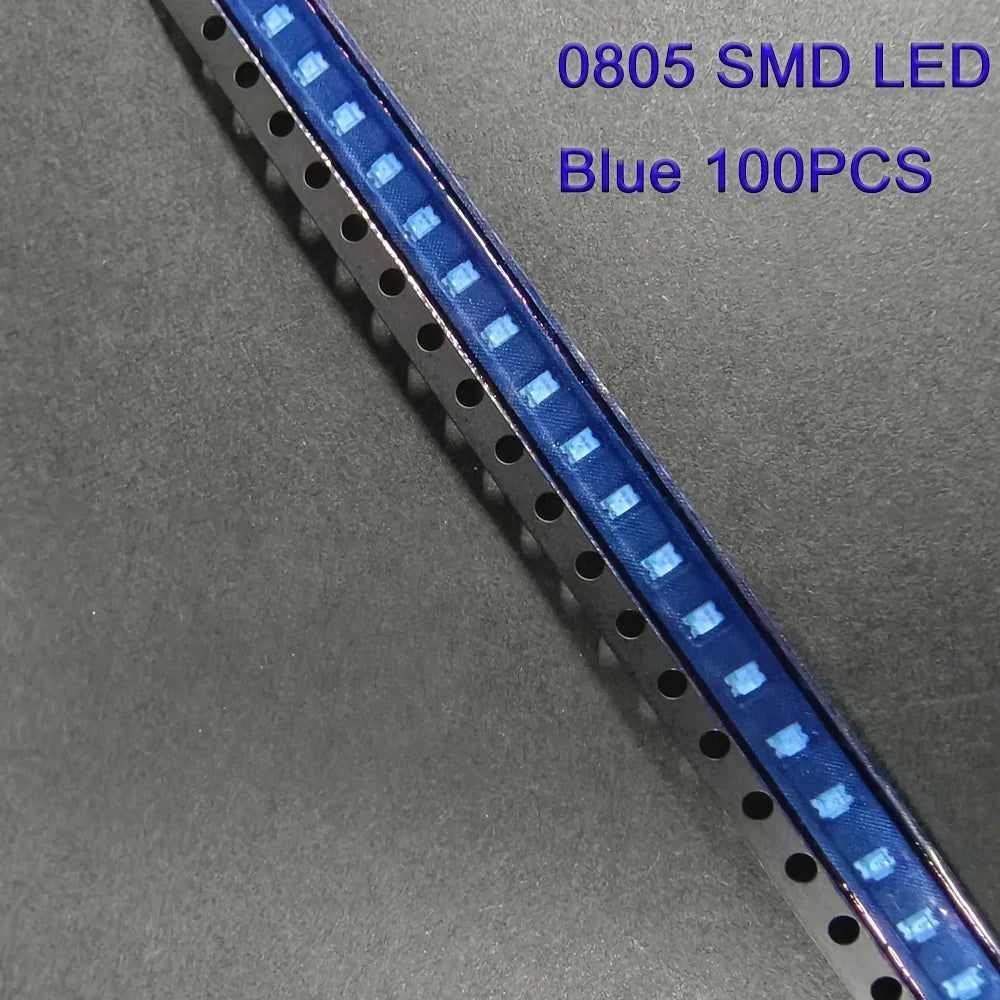 100pcs SMD LED 0603& 0805 5-color White Yellow Red Blue Green Digital Products LED Display Screens Electronic Diy Accessories