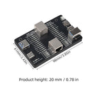 Multifunctional Data Cable Tester USB3.0/3.1/3.2 Type-C 24Pin Cable Detector Support Lightning Micro RJ45 Type-B Cable Test Tool