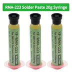 RMA-223 10cc Flux No Clean Flux Soldering Iron Welding Flux Consumer Electronics Repair Solder Paste For Phone LED BGA SMD PGA