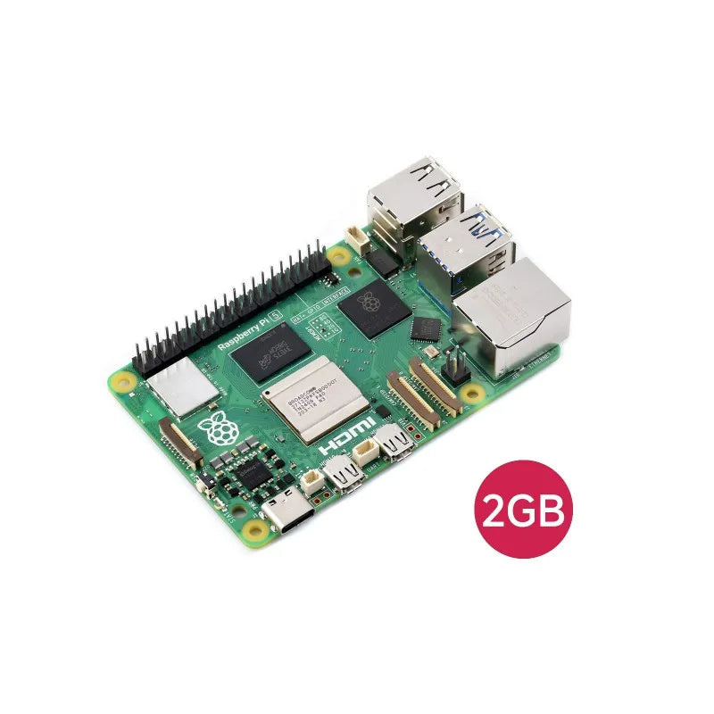 VoltSRaspberry Pi 5 With Options For 2GB/4GB/8GB RAM And BCM2712 Processor 2.4GHz Quad-Core 64-bit Arm Cortex-A76 CPU