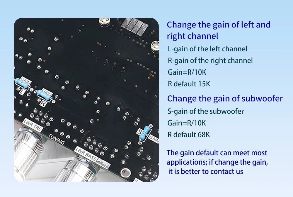 AS21 TPA3255 Bluetooth 5.2 2.1 Channel Power Audio Stereo Subwoofer Amplifier Board 300WX2+600W TREBLE Bass Note Tuning AMP