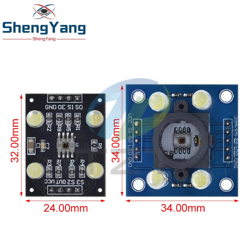 TZT TCS230 TCS3200 Color sensor Color recognition module for Arduino