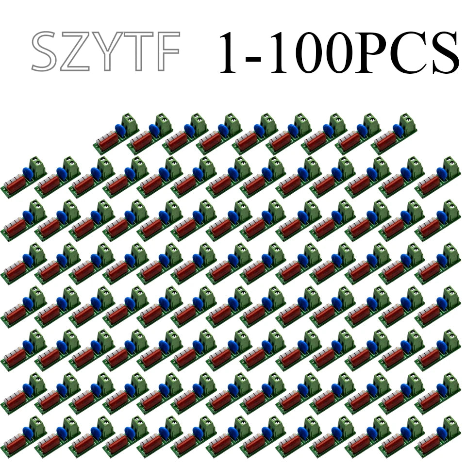 1-100PCS RC Snubber Circuit Module Relay Contact Protection Board Anti-Interference Surge Absorber Varistor AC/DC 5V-400V 1000W