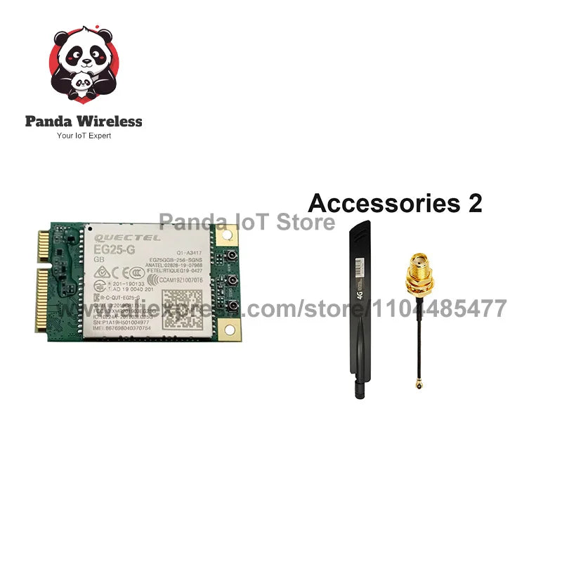 Quectel Mini Pcie With Sim Slot EG25-G EG25-GGB EG25GGB-256-SGNS Compatible With EC25 Module CAT4 Global Accessories Optional
